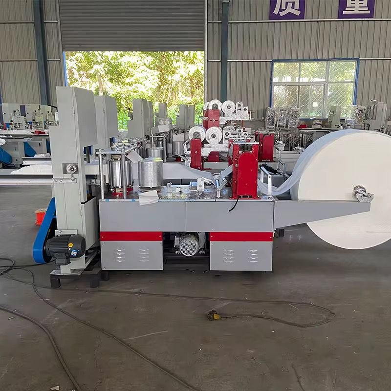 UNITE DE PRODUCTION PAPIER MOUCHOIR